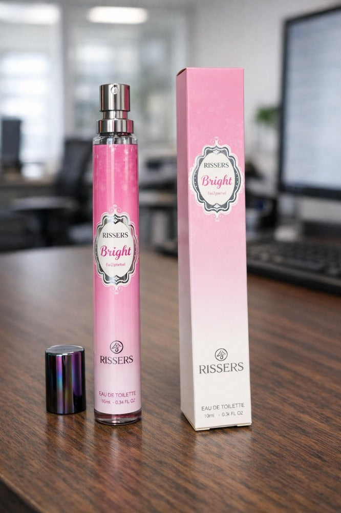 Rissers Bright Crystals EDT Long Lasting Luxury Fragrance 35ml Travel Spray