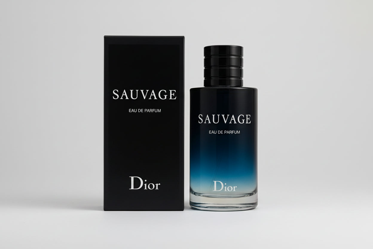 Sauvage Eau De Parfum Spray 3.4oz / 100ml Men’s Fragrance – Full Size Bottle w/ Box