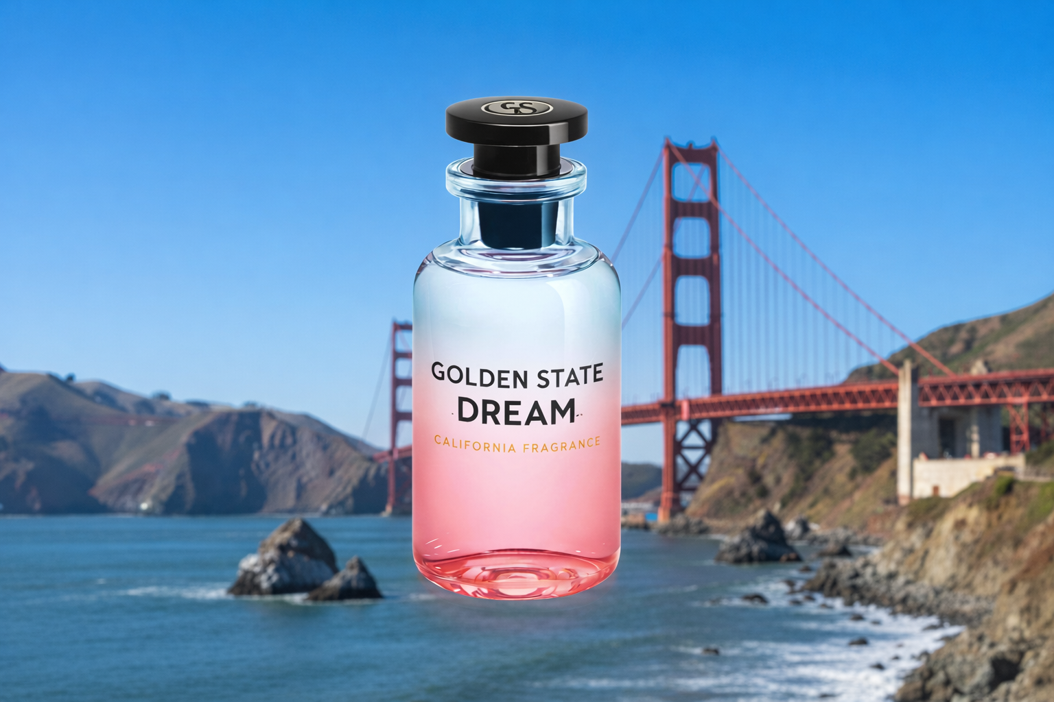 🌴 Golden State Dream Eau De Parfum – Fresh California Inspired Luxury Fragrance | Summer Citrus Coastal Vibes