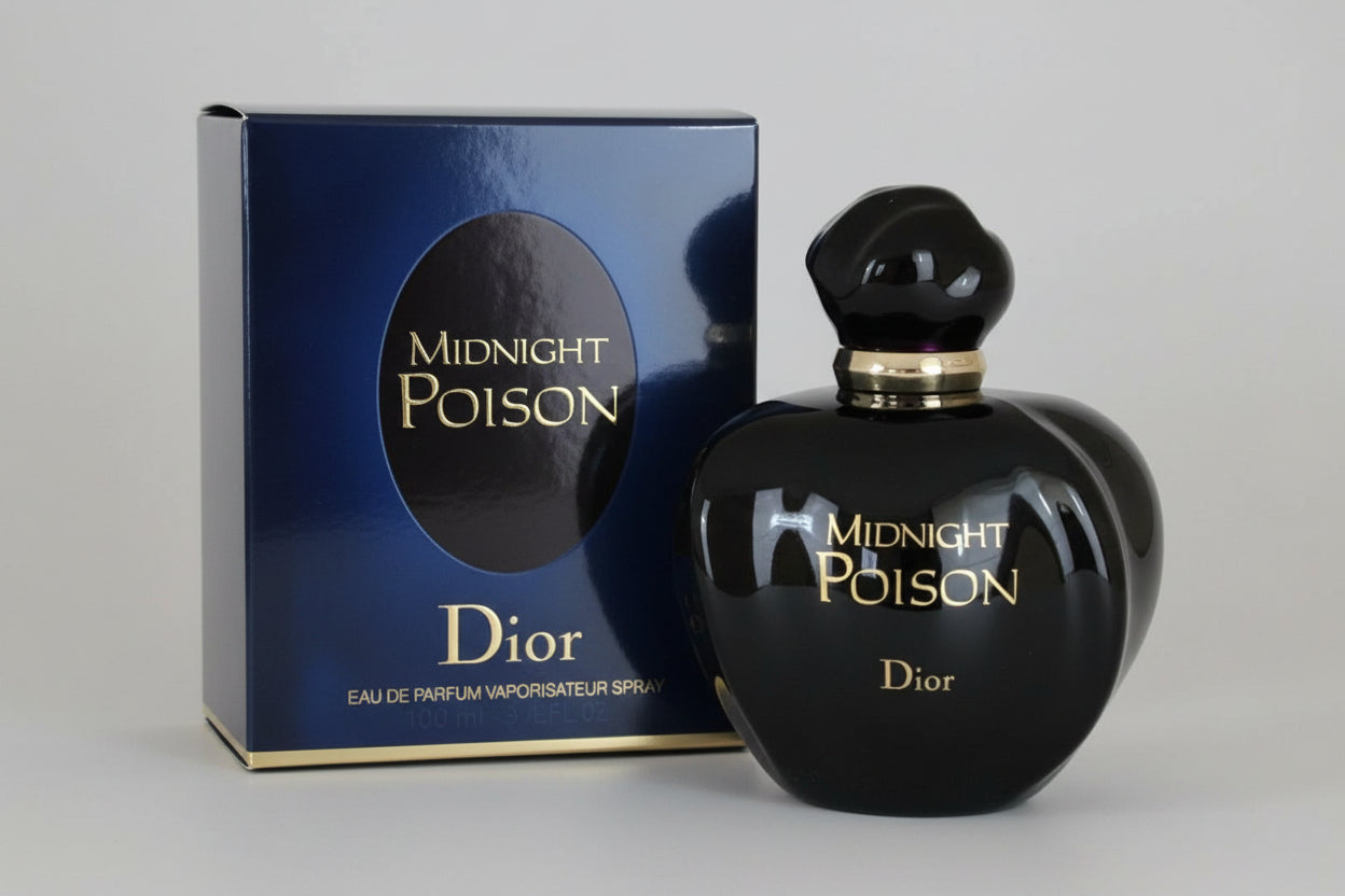 Dior Midnight Poison Eau de Parfum 100ml – Iconic Dark Feminine Luxury Fragrance, Bold Long-Lasting Signature Scent